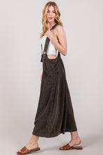 Load image into Gallery viewer, Wide Strap Wide Leg Overalls
