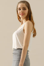 Load image into Gallery viewer, V-Neck Curved Hem Tank
