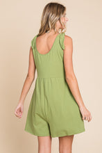 Load image into Gallery viewer, Shoulder Knot Baggy Romper
