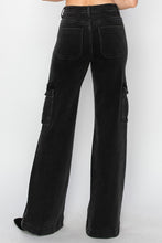 Load image into Gallery viewer, Risen High Rise Wide Leg Cargo Jeans
