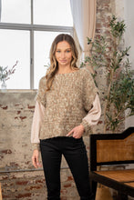 Load image into Gallery viewer, Fuzzy Long Sleeve Knit Top
