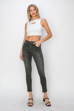 Load image into Gallery viewer, RISEN High Rise Ankle Skinny Jeans
