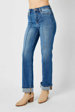 Load image into Gallery viewer, Judy Blue High Waist Front Seam Detail Straight Jeans
