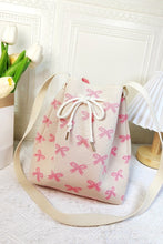 Load image into Gallery viewer, Ribbon Bowknot Pattern Crossbody Bucket
