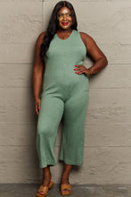 Load image into Gallery viewer, Don&#39;t Get It Twisted Rib Knit Jumpsuit
