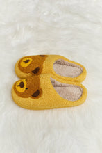 Load image into Gallery viewer, Teddy Bear Plush Slide Slippers
