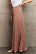 Load image into Gallery viewer, For The Day Flare Maxi Skirt in Chocolate
