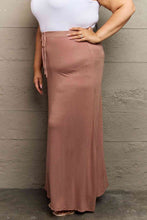 Load image into Gallery viewer, For The Day Flare Maxi Skirt in Chocolate
