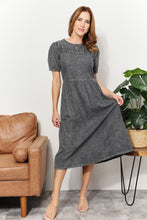 Load image into Gallery viewer, Washed Chambray Midi Dress
