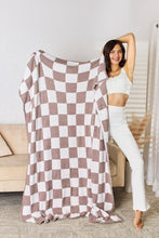 Load image into Gallery viewer, Checkered Decorative Throw Blanket
