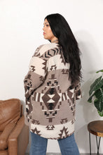 Load image into Gallery viewer, Cardigan with Aztec Pattern
