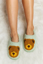 Load image into Gallery viewer, Teddy Bear Plush Slide Slippers
