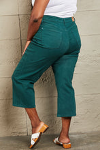 Load image into Gallery viewer, Judy Blue Hailey Tummy Control High Waisted Cropped Wide Leg Jeans
