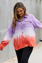 Load image into Gallery viewer, Relaxed Fit Tie-Dye Button Down Top
