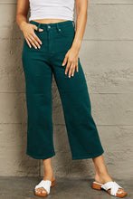 Load image into Gallery viewer, Judy Blue Hailey Tummy Control High Waisted Cropped Wide Leg Jeans
