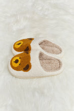 Load image into Gallery viewer, Teddy Bear Plush Slide Slippers
