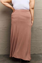 Load image into Gallery viewer, For The Day Flare Maxi Skirt in Chocolate
