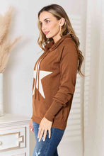 Load image into Gallery viewer, Star Graphic Hooded Sweater
