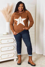 Load image into Gallery viewer, Star Graphic Hooded Sweater
