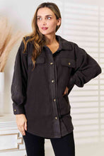 Load image into Gallery viewer, Cozy Girl Button Down Shacket
