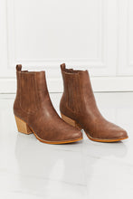 Load image into Gallery viewer, Love the Journey Stacked Heel Chelsea Boot in Chestnut
