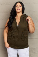 Load image into Gallery viewer, More To Come Military Hooded Vest
