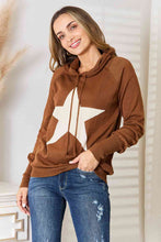 Load image into Gallery viewer, Star Graphic Hooded Sweater
