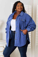 Load image into Gallery viewer, Cozy Girl Button Down Shacket
