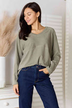 Load image into Gallery viewer, V-Neck Long Sleeve T-Shirt
