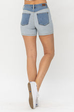 Load image into Gallery viewer, Judy Blue Color Block Denim Shorts
