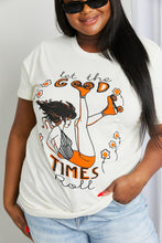 Load image into Gallery viewer, LET THE GOOD TIMES ROLL Graphic Tee
