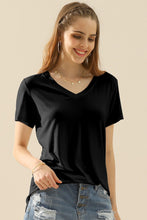 Load image into Gallery viewer, V-Neck Short Sleeve T-Shirt
