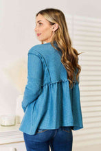 Load image into Gallery viewer, Frill Trim Babydoll Blouse
