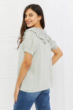 Load image into Gallery viewer, Sweet Talk Short Sleeve Top
