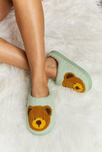 Load image into Gallery viewer, Teddy Bear Plush Slide Slippers
