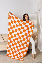 Load image into Gallery viewer, Checkered Decorative Throw Blanket
