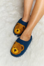 Load image into Gallery viewer, Teddy Bear Plush Slide Slippers
