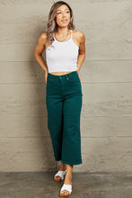 Load image into Gallery viewer, Judy Blue Hailey Tummy Control High Waisted Cropped Wide Leg Jeans
