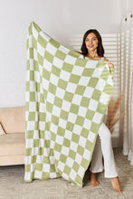 Load image into Gallery viewer, Checkered Decorative Throw Blanket
