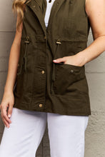 Load image into Gallery viewer, More To Come Military Hooded Vest
