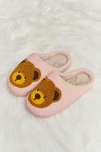 Load image into Gallery viewer, Teddy Bear Plush Slide Slippers
