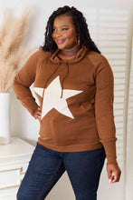 Load image into Gallery viewer, Star Graphic Hooded Sweater
