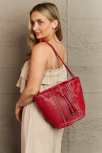 Load image into Gallery viewer, Amy Studded Bucket Bag
