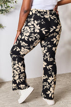 Load image into Gallery viewer, High Waist Floral Flare Pants
