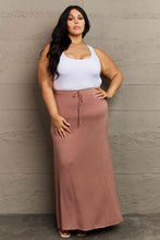 Load image into Gallery viewer, For The Day Flare Maxi Skirt in Chocolate
