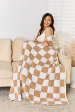 Load image into Gallery viewer, Checkered Decorative Throw Blanket
