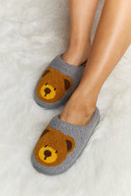 Load image into Gallery viewer, Teddy Bear Plush Slide Slippers
