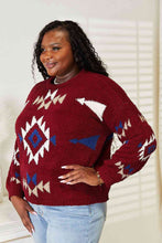 Load image into Gallery viewer, Aztec Soft Fuzzy Sweater
