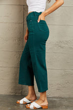 Load image into Gallery viewer, Judy Blue Hailey Tummy Control High Waisted Cropped Wide Leg Jeans
