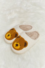 Load image into Gallery viewer, Teddy Bear Plush Slide Slippers
